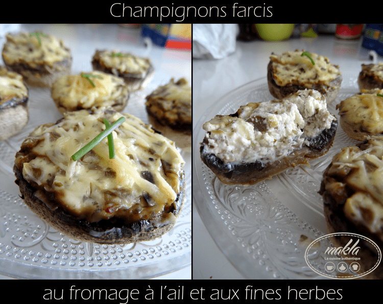 Lire la suite à propos de l’article Champignons farcis au fromage à l’ail et aux fines herbes