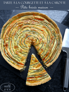 Lire la suite à propos de l’article Tarte à la courgette et à la carotte | 100% maison