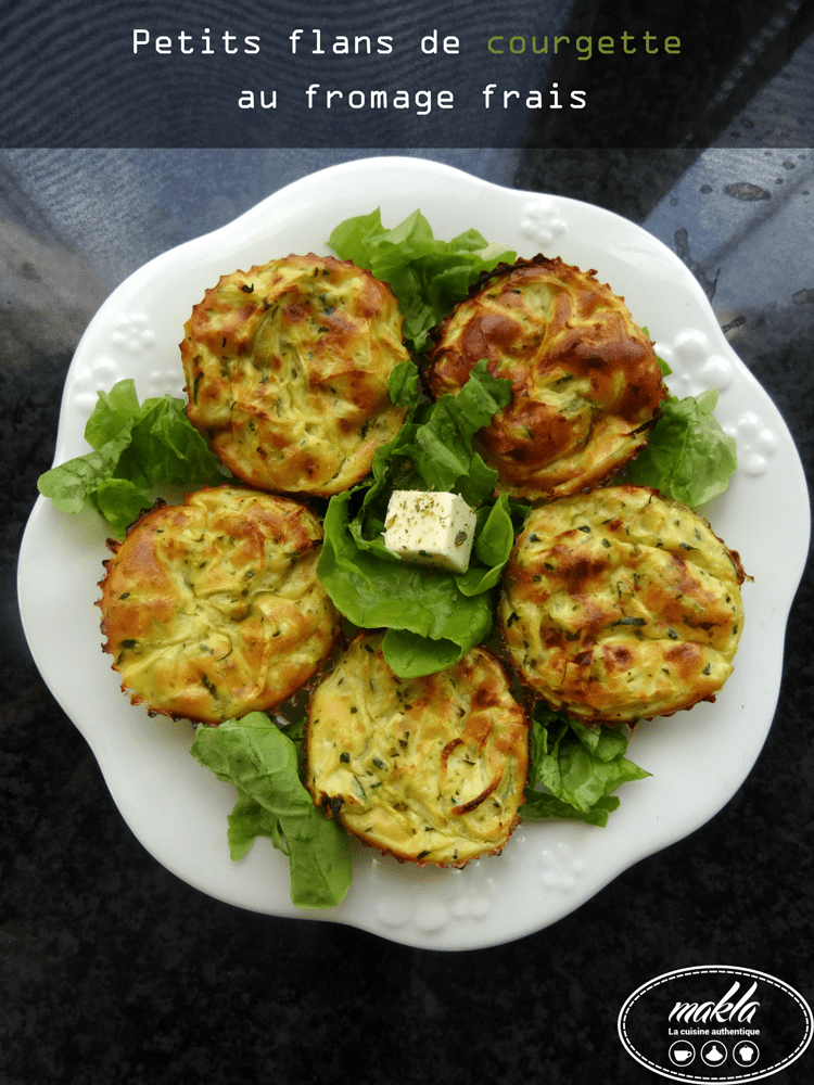 Lire la suite à propos de l’article Flans de courgette au fromage frais