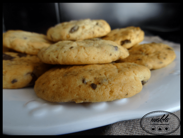 Cookies Au Pralin Et Aux Pépites De Chocolat - Makla - La Cuisine ...