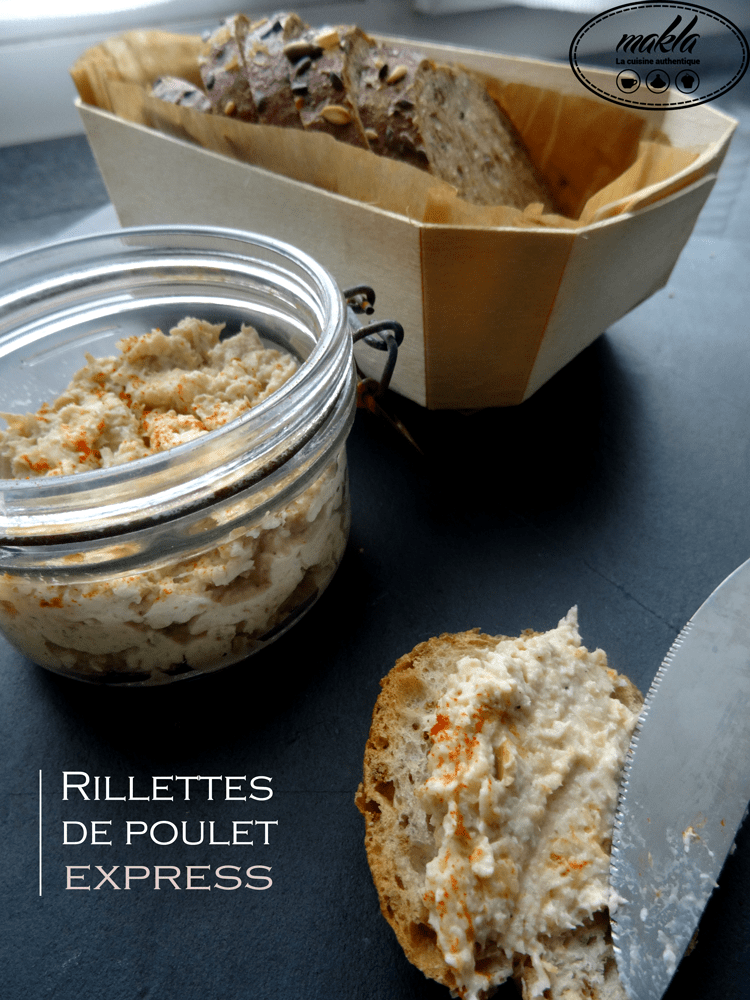 Lire la suite à propos de l’article Rillettes de poulet | Recette express