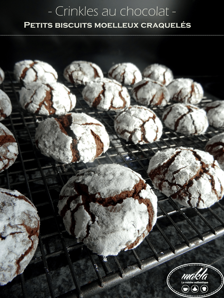 Lire la suite à propos de l’article Crinkles au chocolat