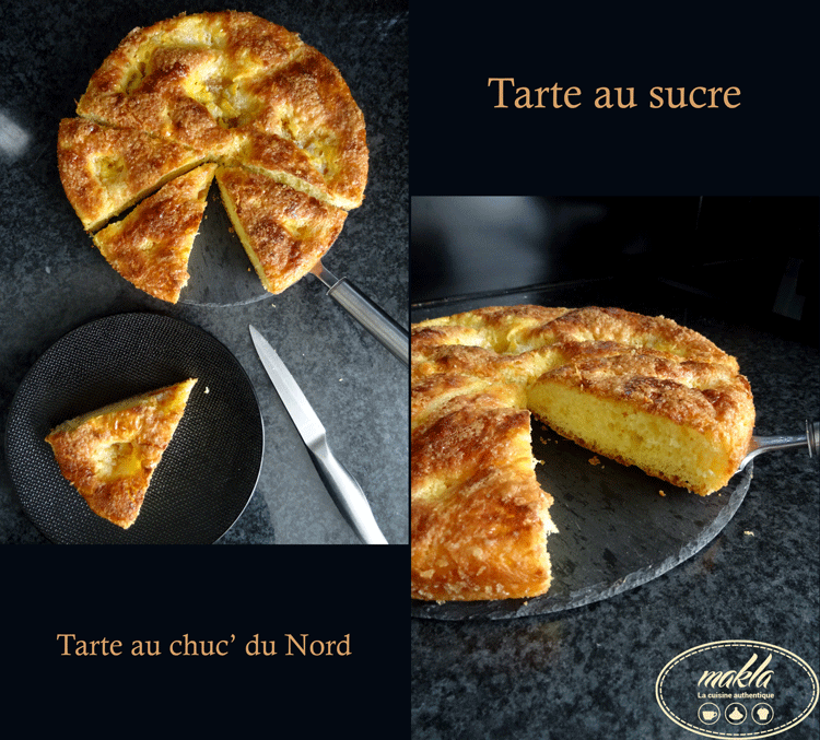 Lire la suite à propos de l’article Tarte au chuc’ du Nord – Tarte au sucre