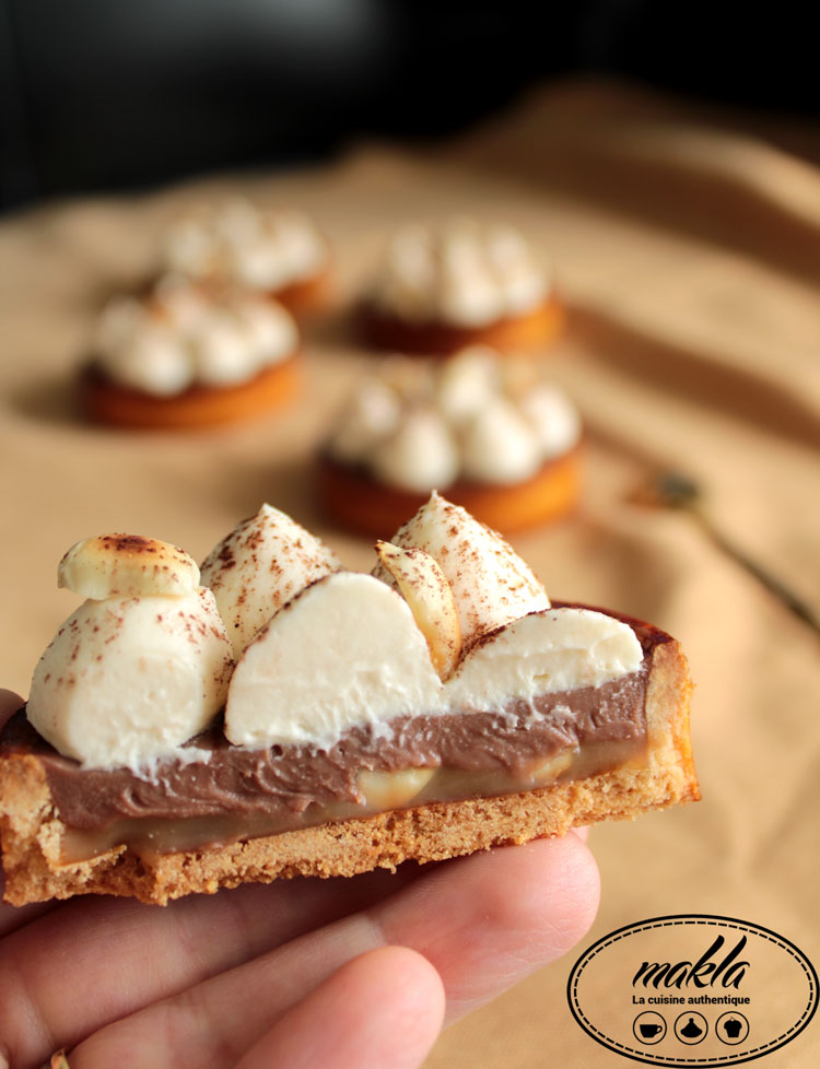 Tartelettes | Chocolat - Caramel - Cacahuètes - Makla - La Cuisine ...