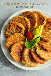 Lire la suite à propos de l’article Galettes de lentilles corail et courgettes